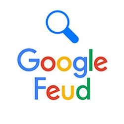 Google Feud em Jogos na Internet.